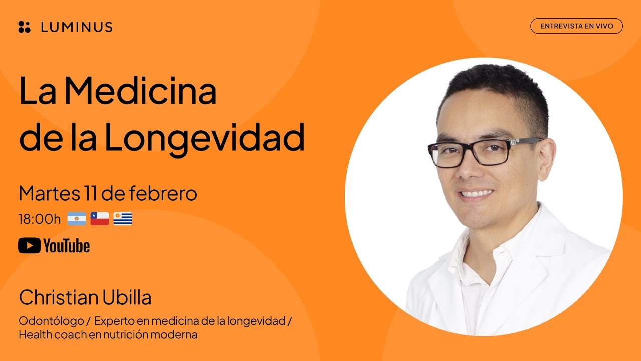 La medicina de la longevidad - Dr. Christian Ubilla